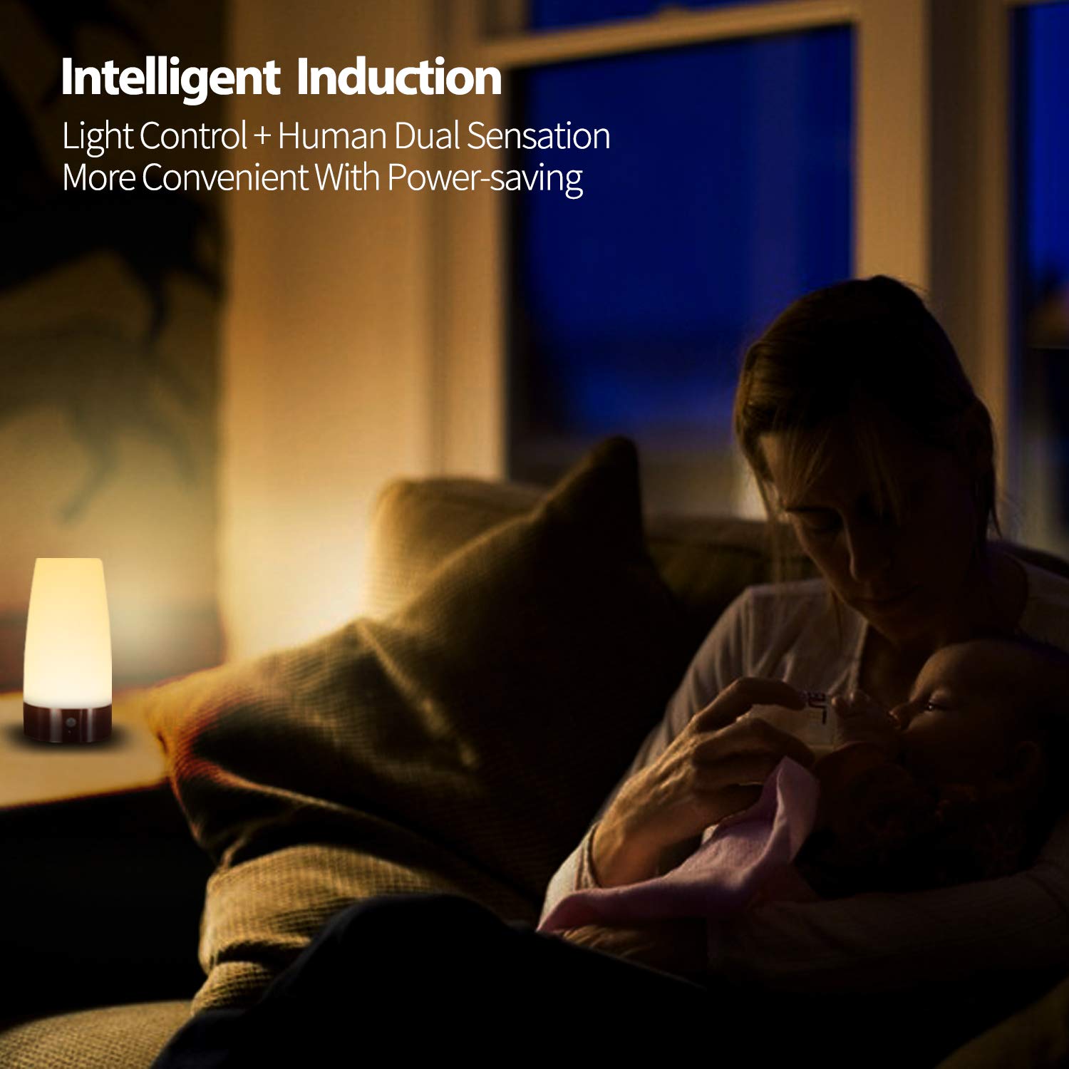 Betus Night Light battery compartment highlights cordless power option