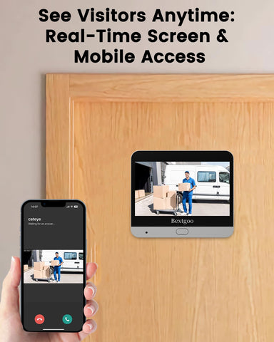 Bextgoo 8000mAh battery enabling longer doorbell use