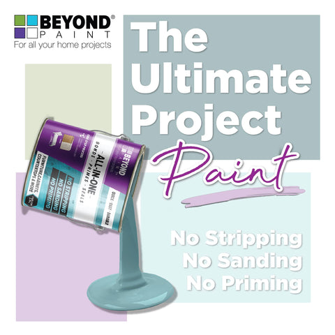 Beyond Paint All-in-One with multi-purpose sealer boosts durability on challenging surfaces.