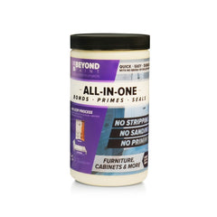 Beyond Paint Licorice quart finish-application demonstrates smooth, durable, washable coverage.