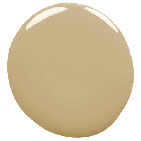 Smooth roller stroke yields even coverage on Beyond Paint Linen finish.