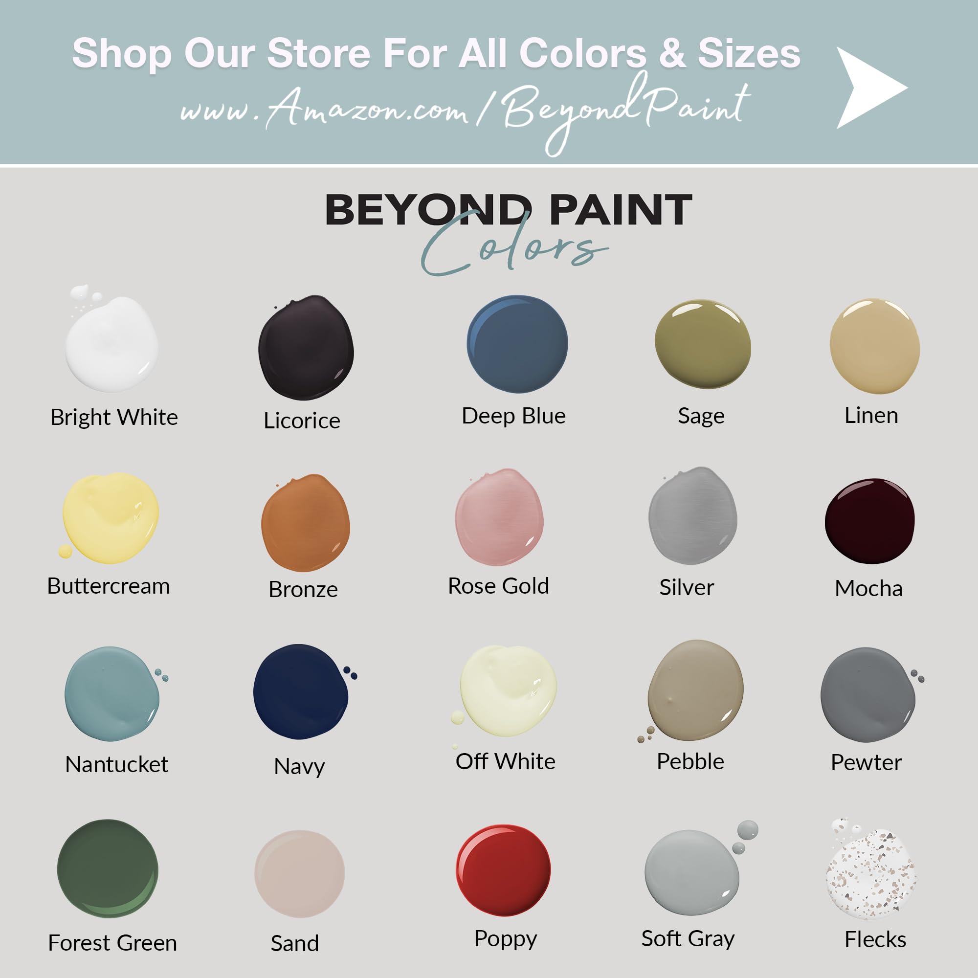 Beyond Paint matte-finish-roller-marks-free delivers a smooth, professional matte look.