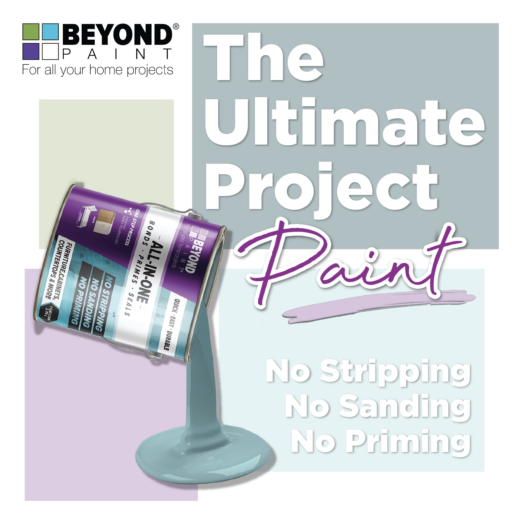 Beyond Paint sealer-multi-purpose-use suggests added durability for busy areas.
