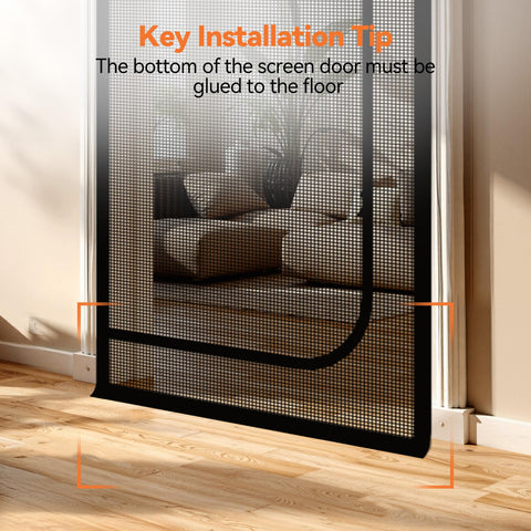 BFNN cat screen door supports pet-friendly airflow and visibility