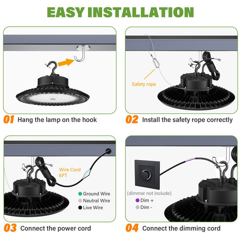 BFT UFO LED high bay uses 120° beam for wide-area coverage