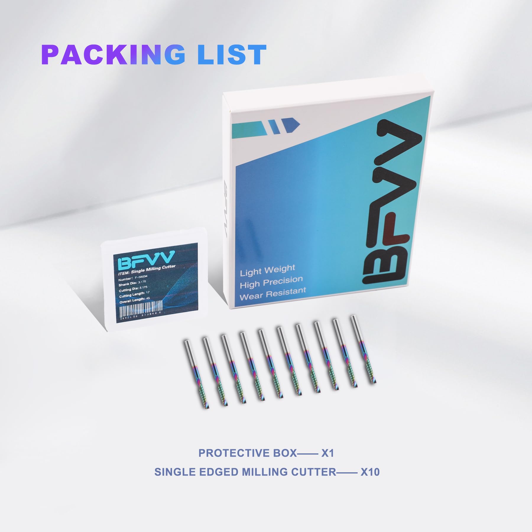 BFVV sign-making applications with reliable O flute performance.