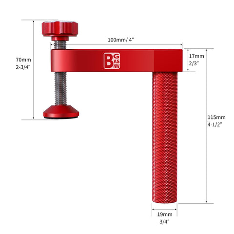 BGASNW durable metal construction withstands regular workshop use.