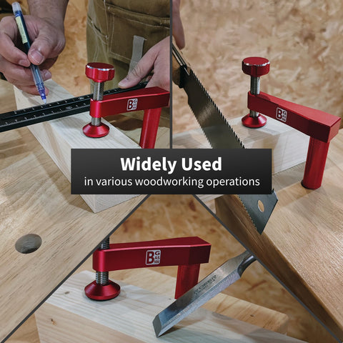 BGASNW clamp provides non-marking grip to protect delicate workpieces.