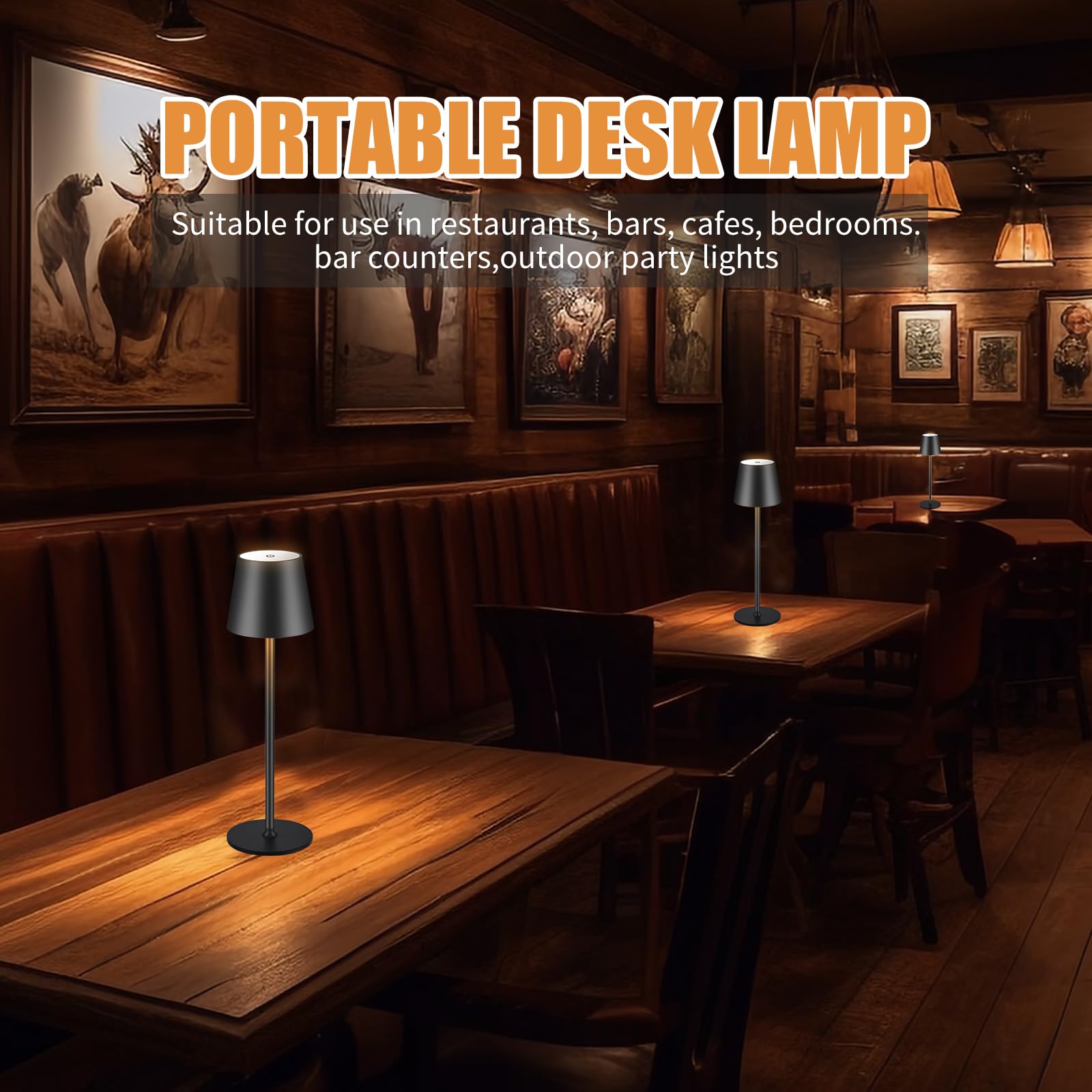 BGFHome dimmable LED light offers three brightness levels for any moment.