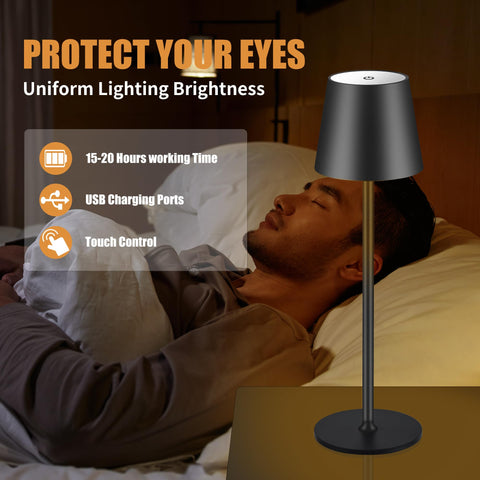 BGFHome eye-caring warm white light reduces glare for evenings.