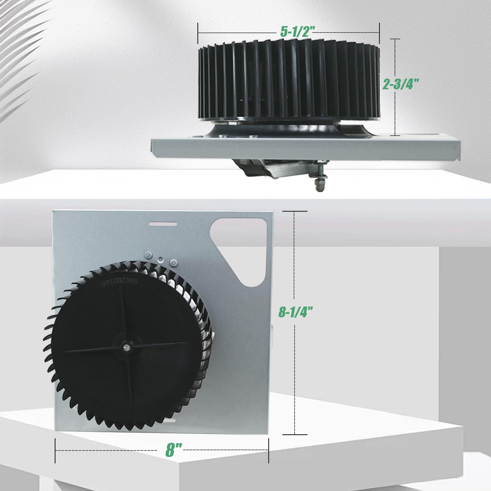Bghdas S97015157 nylon blower wheel delivers smooth operation.