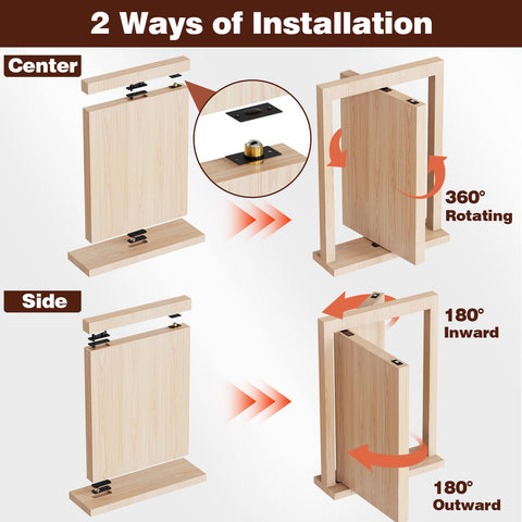 BGKBGK 1100-lb base support supports heavyweight gates securely.