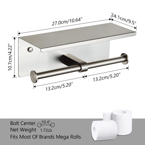 BGL bathroom organization idea durable wall mount blends with decor