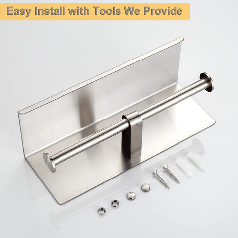 Dimensions show ample room for standard rolls and accessible storage.