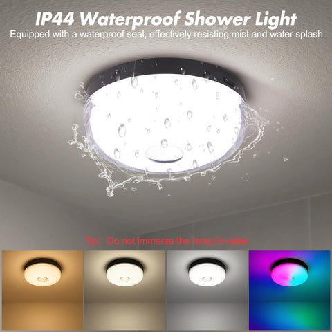 Bgmonster 2Pack shower light party decor for festive rooms