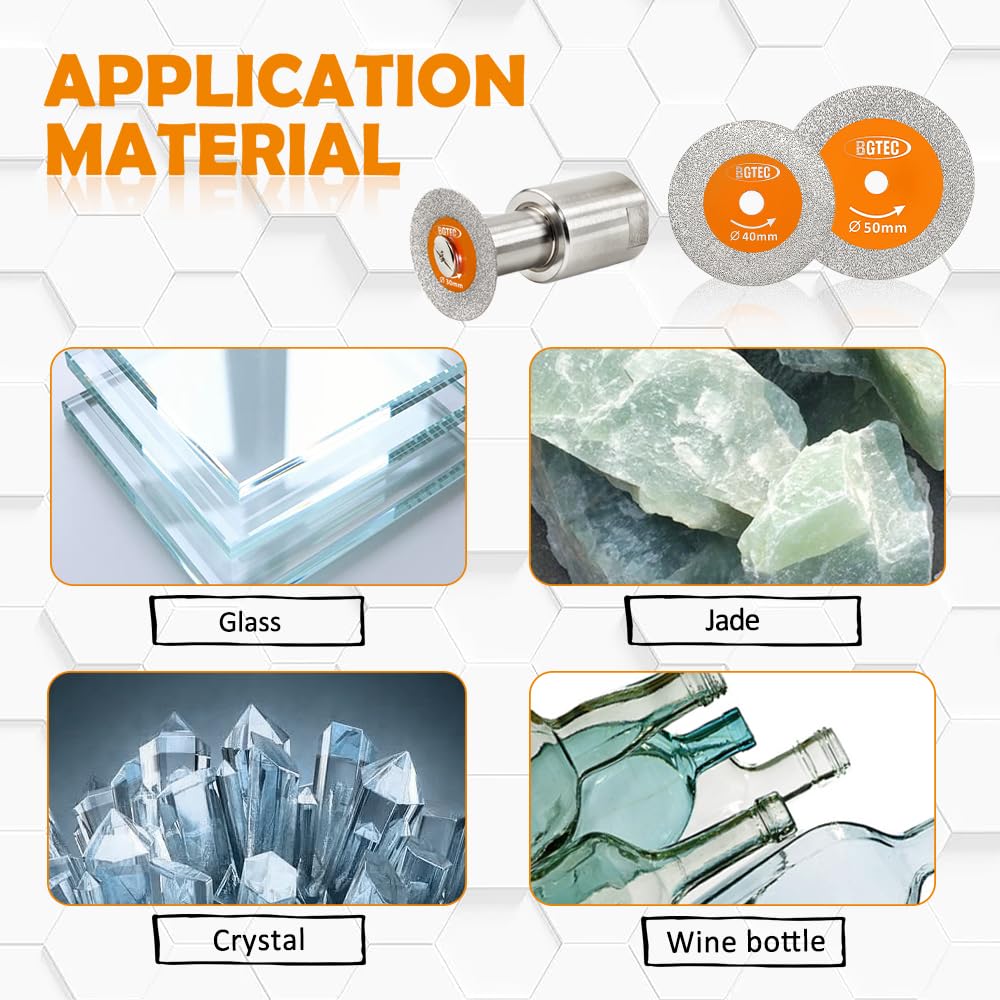 BGTEC Diamond Mini diamond segments provide durable, consistent cutting performance.
