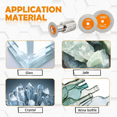 BGTEC Diamond Mini diamond segments provide durable, consistent cutting performance.