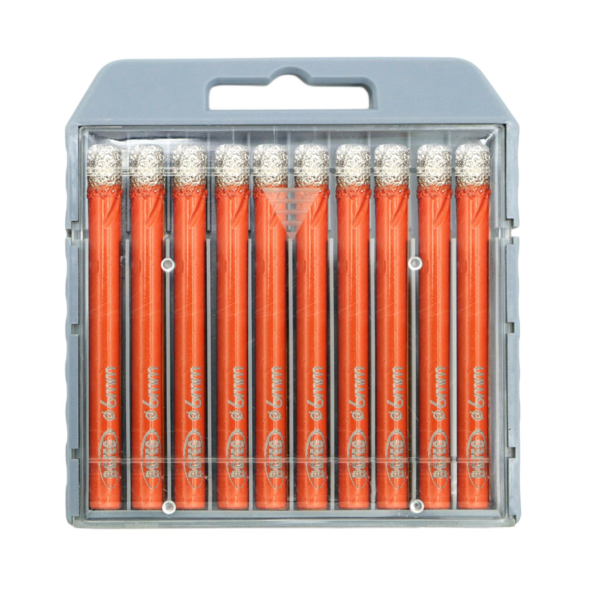 BGTEC Dry Diamond Drill Bit Set 6mm drill bit close-up for precision on stone