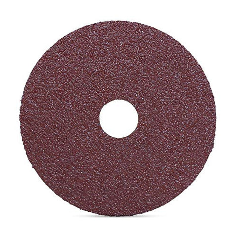 BHA aluminum oxide resin fiber disc, 5-inch with 7/8-inch arbor, ideal for weld blending.