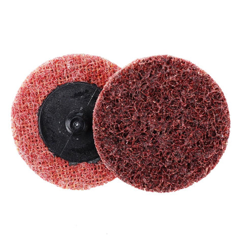 BHA surface conditioning disc 2in red with universal Type-R connection enabling tight-space prep