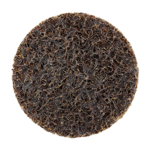 BHA discs on metal surface illustrating heavy-duty prep for stainless and steel.