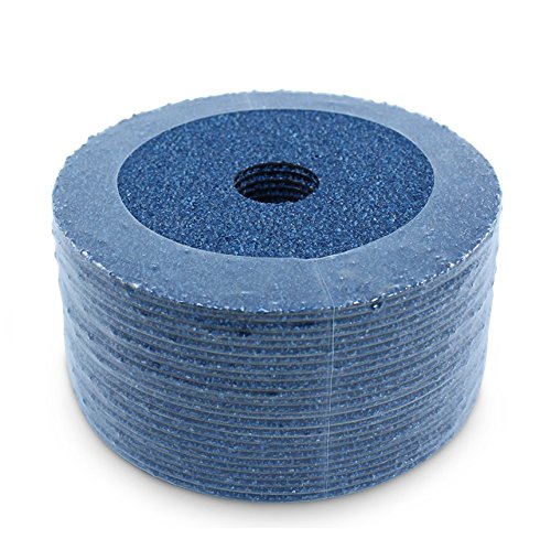 BHA zirconia resin fiber sanding disc, front view, ready for grinding jobs