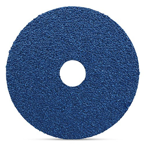 BHA zirconia resin fiber sanding disc, side view, robust for metal and wood tasks
