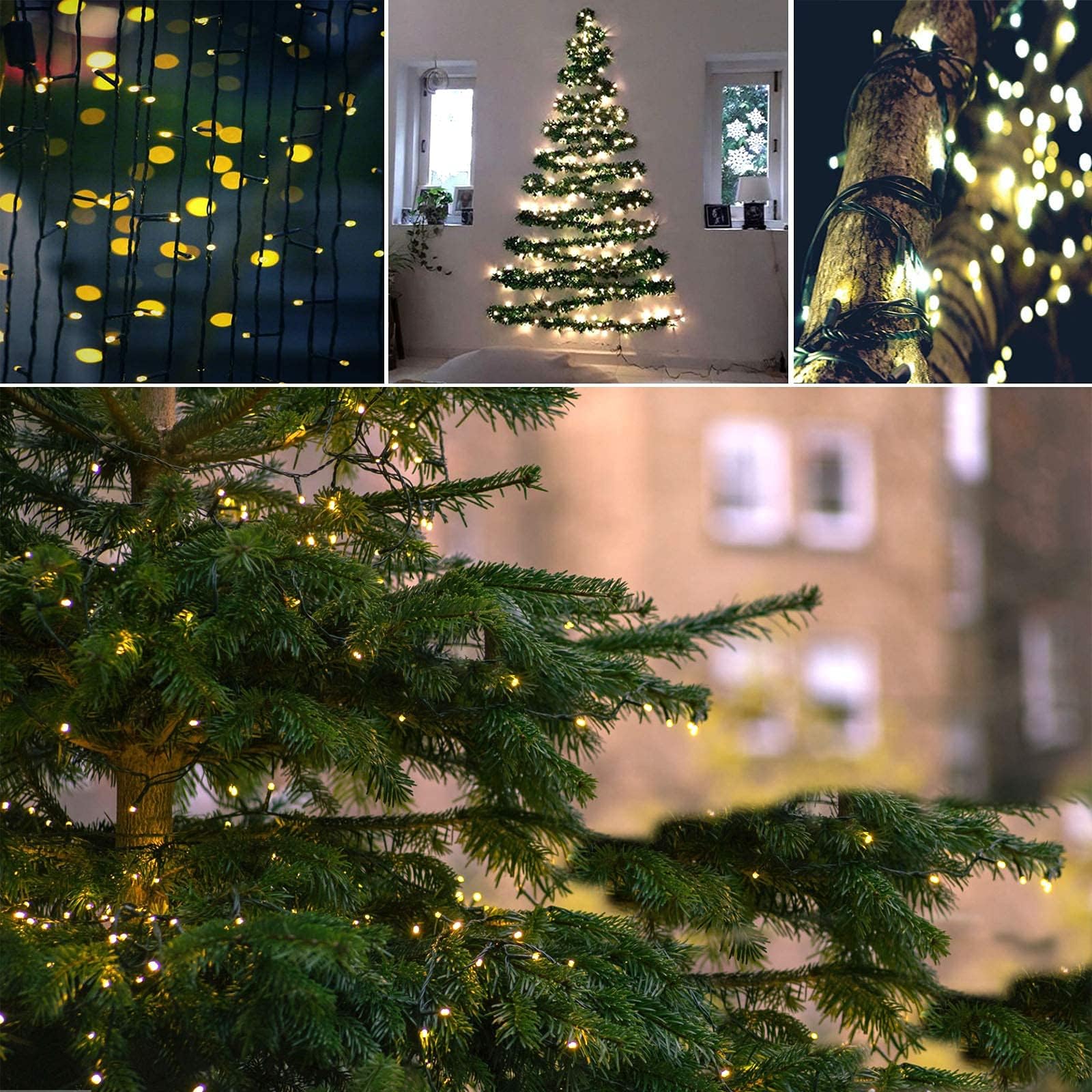 BHCLIGHT IP44 weatherproof design keeps rain or shine compatible with safe outdoor use.
