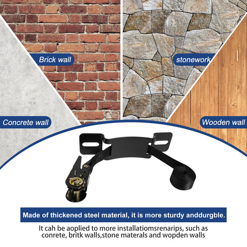 BIAJOV installation screws and anchors fit multiple wall types