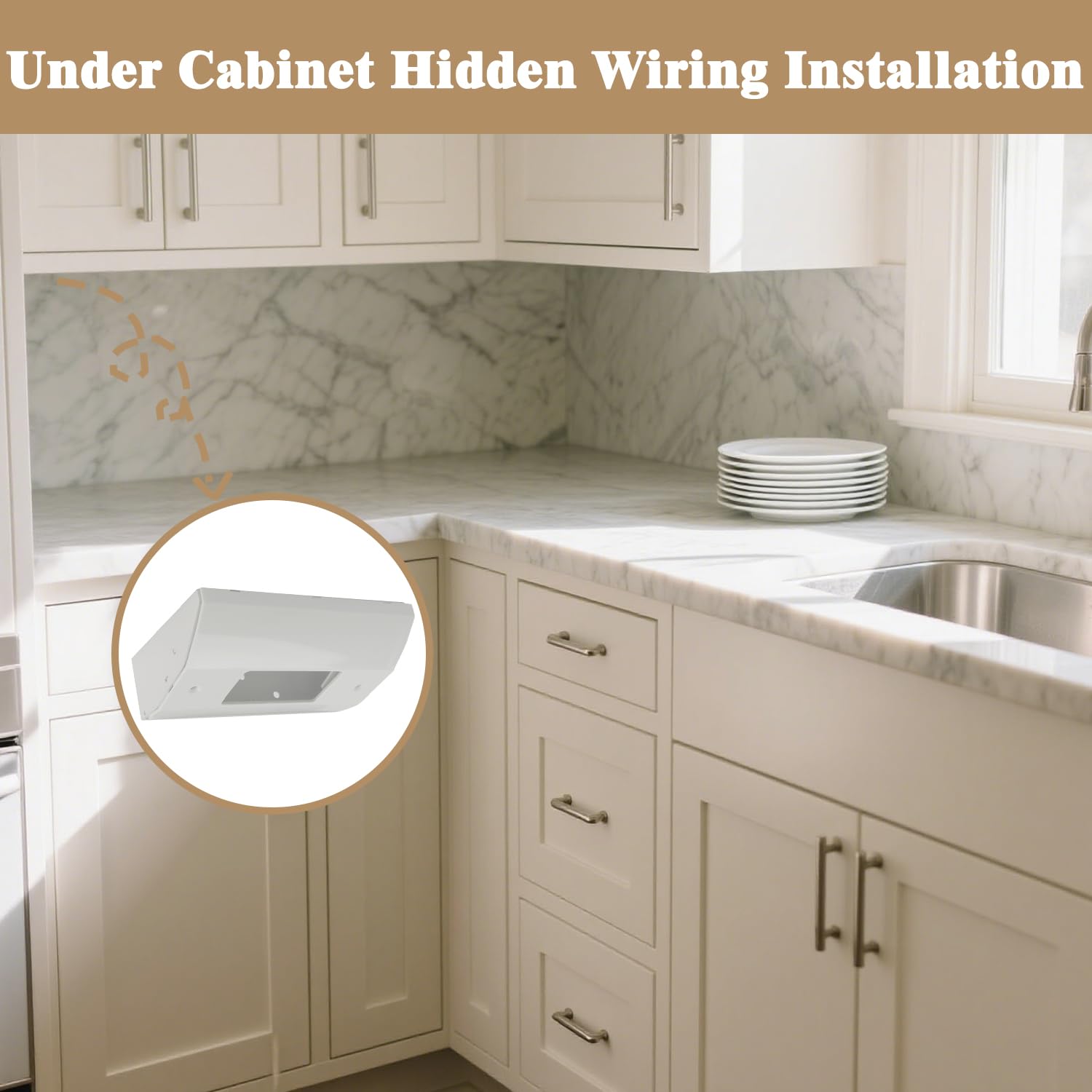 BIAOHAN compact wall-mount design saves space