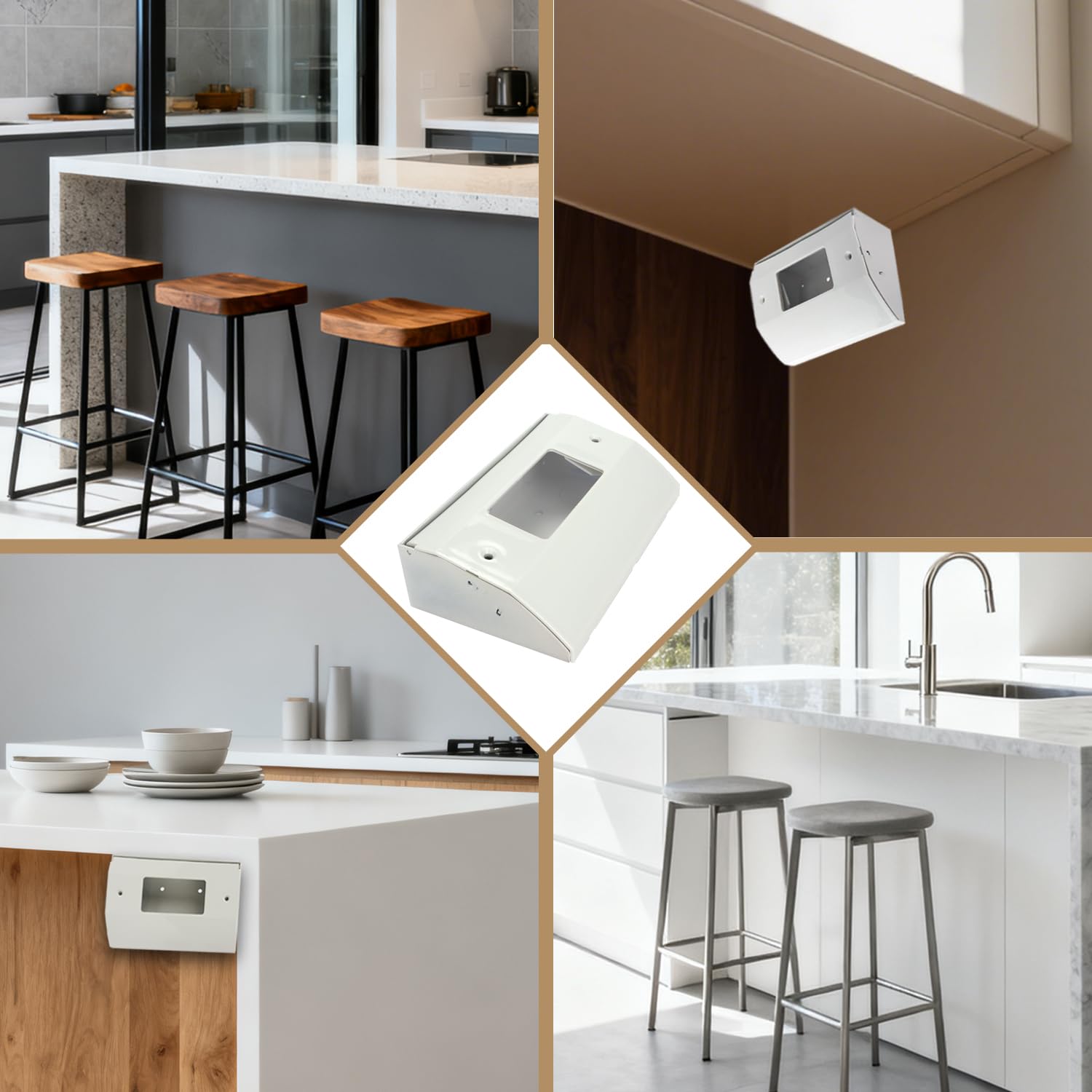 BIAOHAN heavy-duty metal housing protects connections
