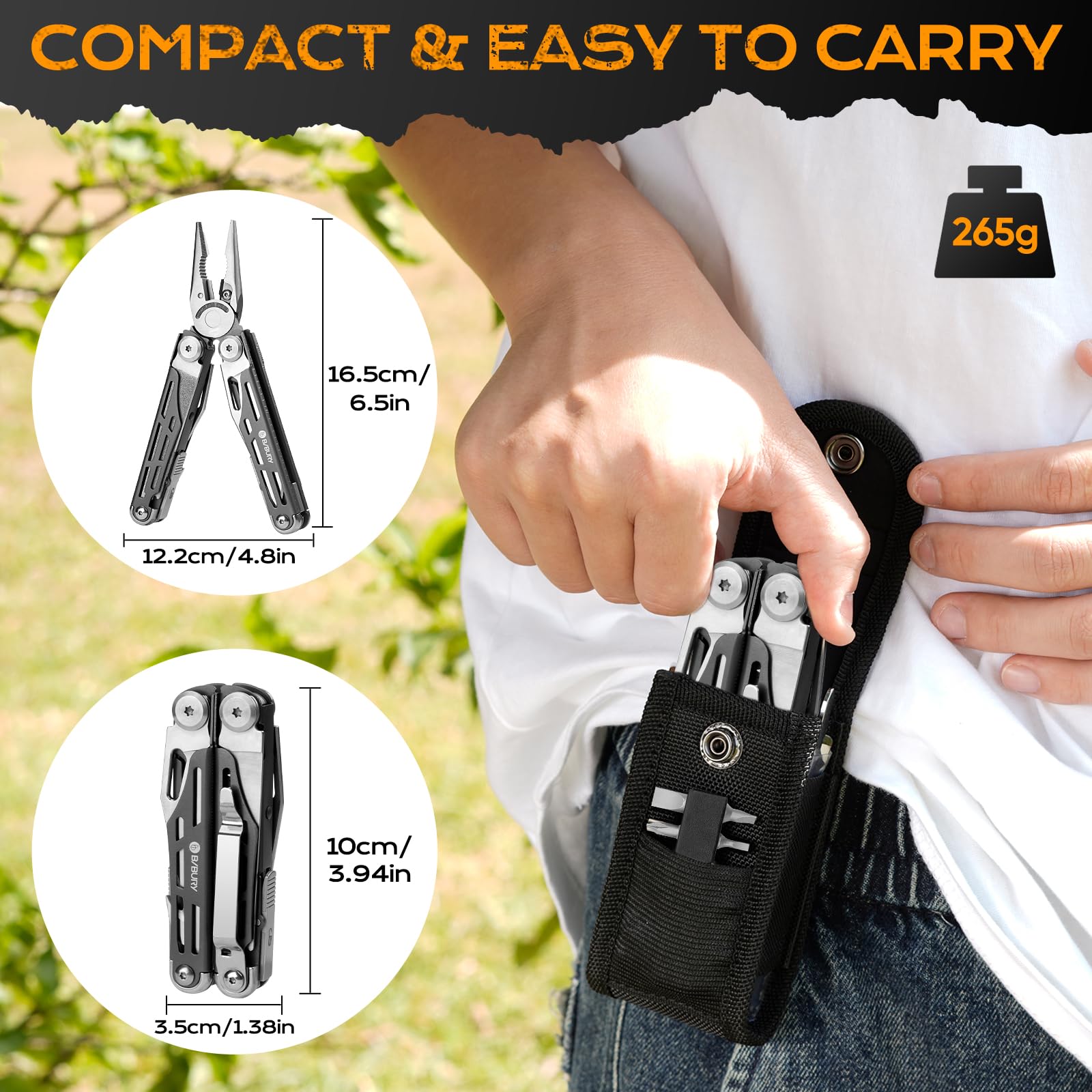 BI2038C self-locking design ensures safe tool use