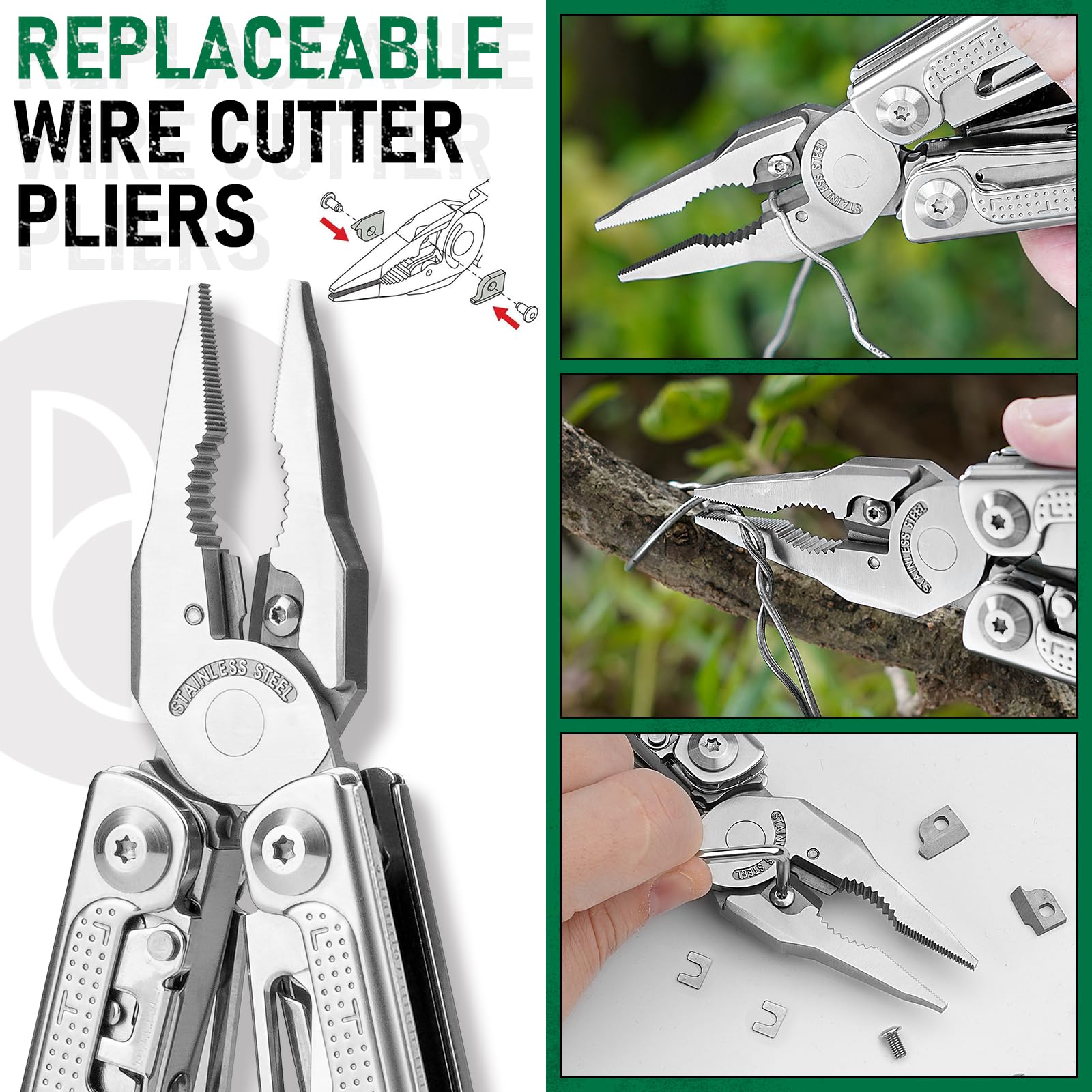 BIBURY BI2049 8-in-1 bits enable quick repairs and adjustments.