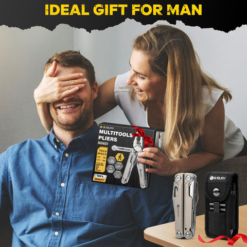 BIBURY BI2049TI gift-ready multitool for outdoors enthusiasts