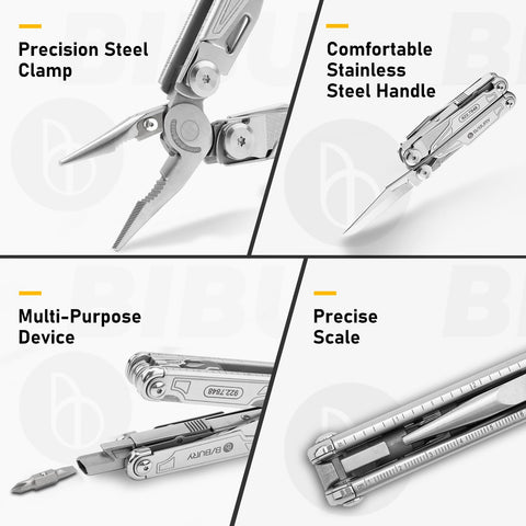 BIBURY multitool for home, camping, and on-the-go outdoor projects.