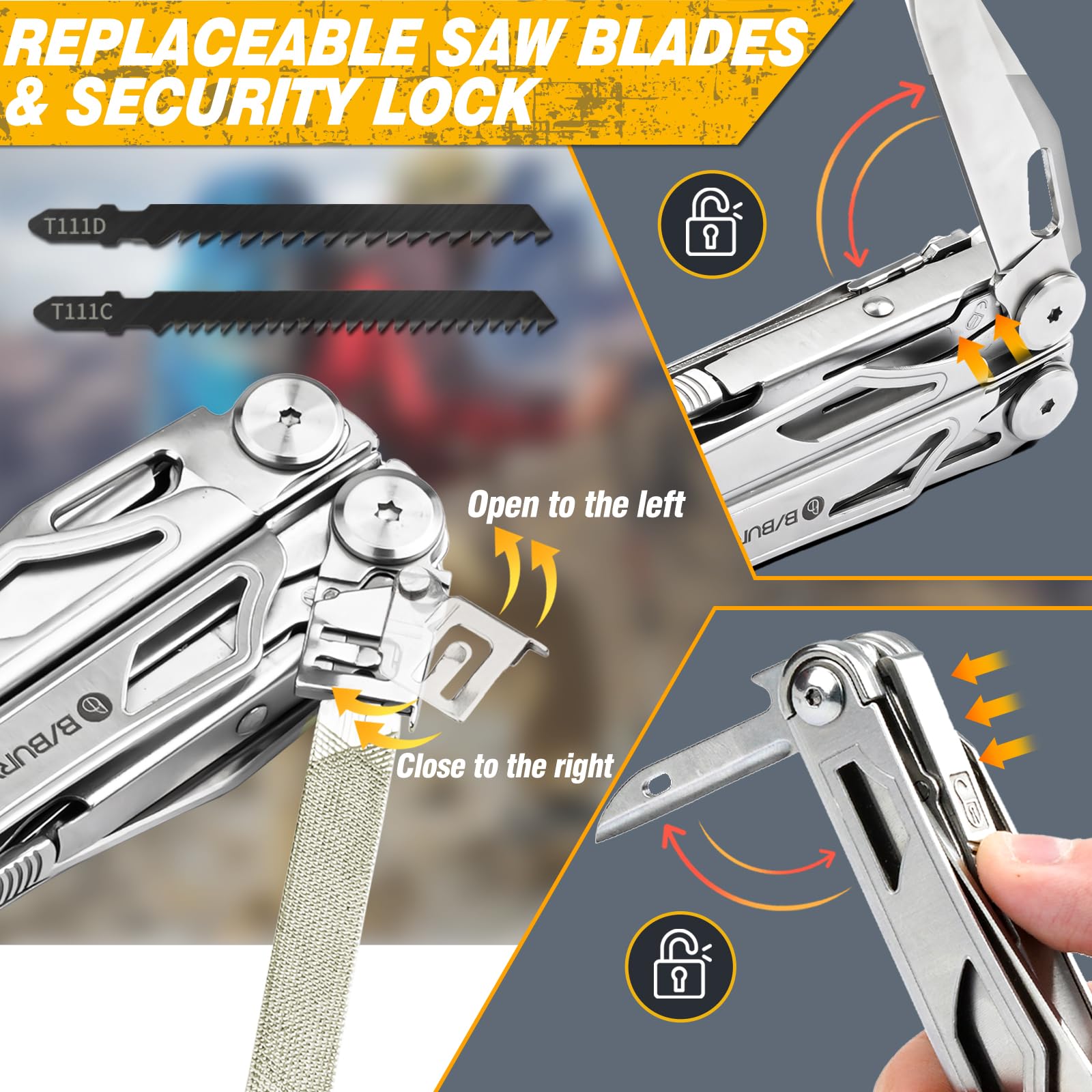 BIBURY BI2045 16-in-1 screwdriver bits cover common quick fixes.