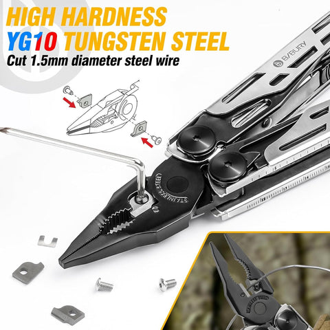 BIBURY BI2045 16-in-1 screwdriver bits enable quick DIY fixes.