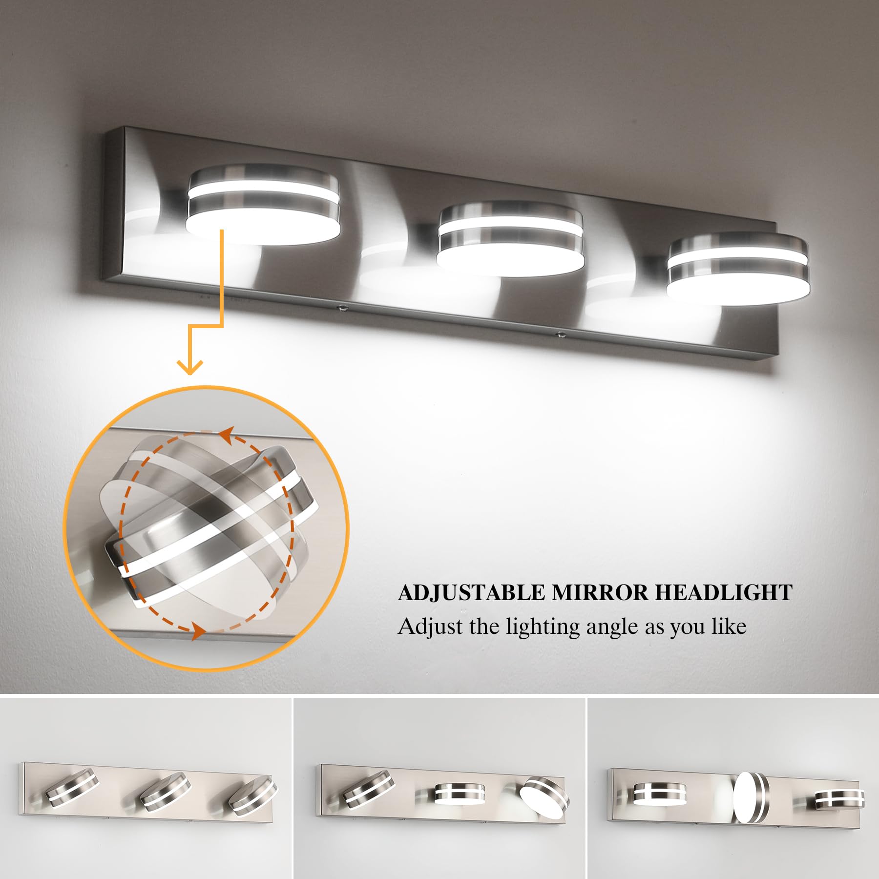 Bicrink brushed nickel corrosion resistant finish withstands humidity and moisture