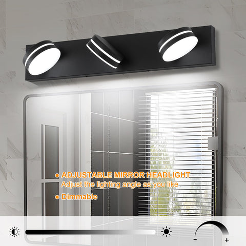 Bicrink 5500K cool white LED delivers natural daylight for grooming.