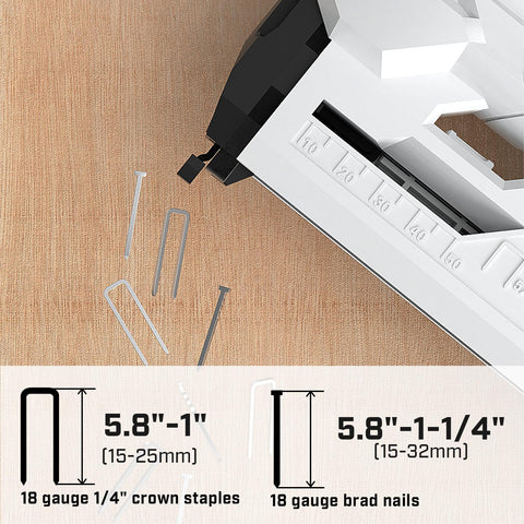 BIELMEIER 18-gauge nails compatibility demonstrates versatile fixing options.