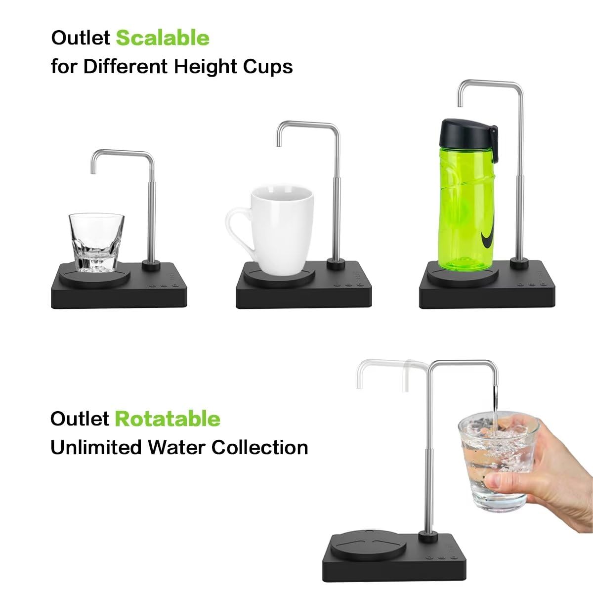 BIFULLJOY smart-dispenser-memory-function for quick refills with presets