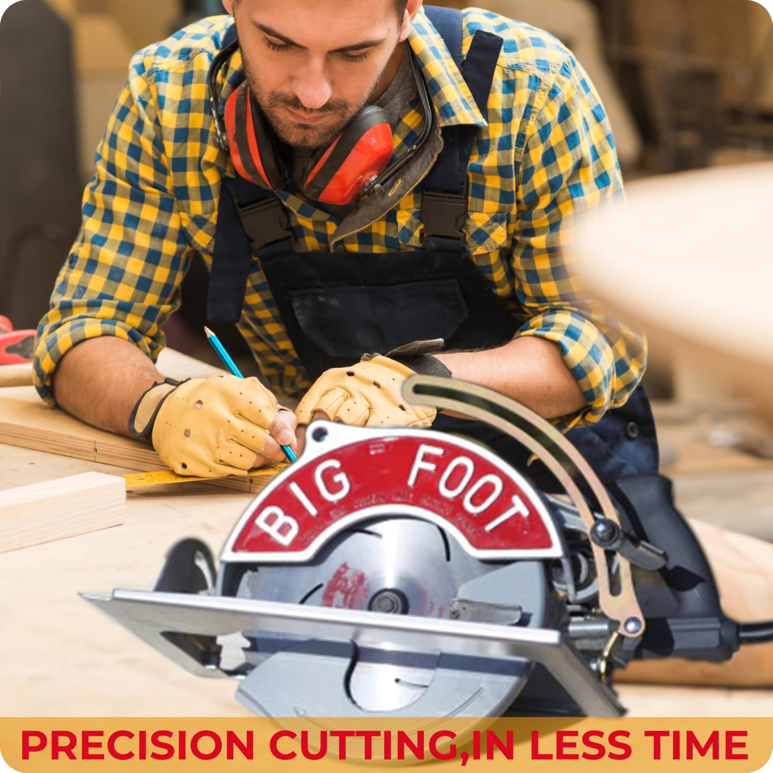 Big Foot Tools blade ideal for framing, decking, and fencing projects.