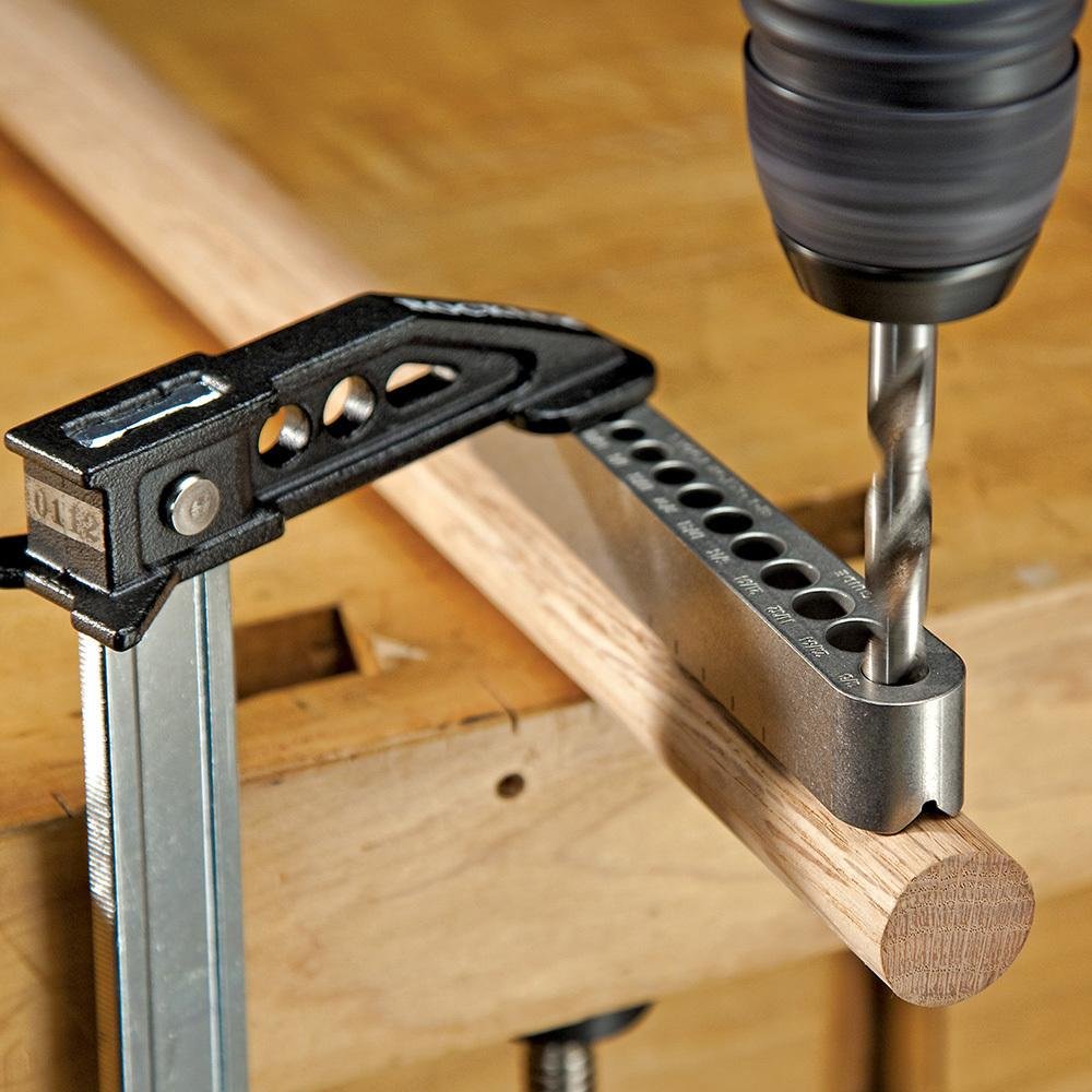 Big Gator Tools MDG1000NP universal-fit design for flat, round, and square materials.