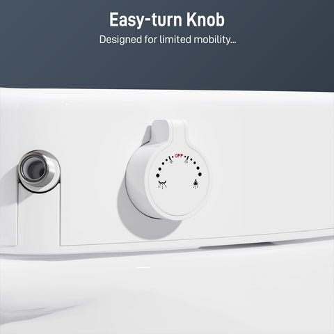 BIGCOW adjustable cold-water pressure allows personalized cleansing