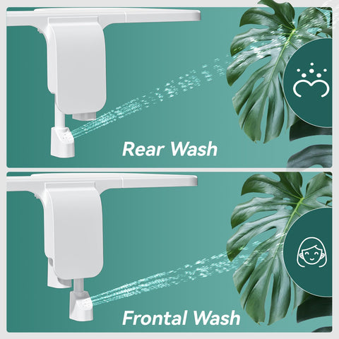 BIGCOW bidet one-finger command panel enabling easy operation