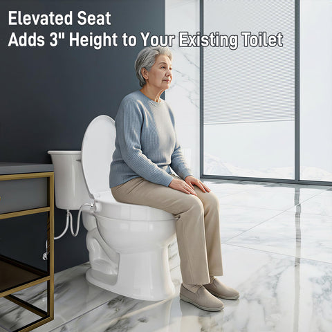 BIGCOW dual-nozzle bidet offers front and rear wash options