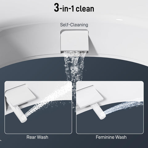 BIGCOW stainless steel inlet ensures a reliable water supply