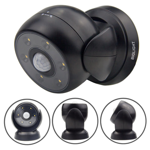 BIGLIGHT six-LED array delivers balanced brightness across target area.