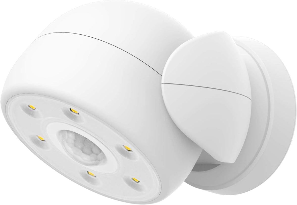 BIGLIGHT motion sensor spotlight front door for secure nighttime entry.