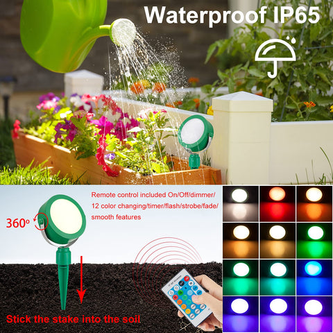Bigmonat IP65 waterproof design for indoor or outdoor use.